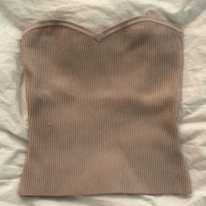 Aritzia babalton sculpt tube top size small